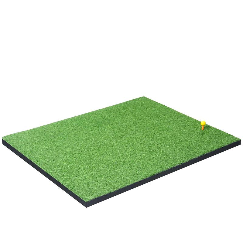 VEVOR Golf Hitting Mat, 5X4Ft Artificial Turf Golf Hitting Mat, Thickened Golf Hitting Aids with 10 Golf Balls, 9 Golf Tees, Golf Practice Hitting Mat for Backyard Driving Indoor Outdoor Training