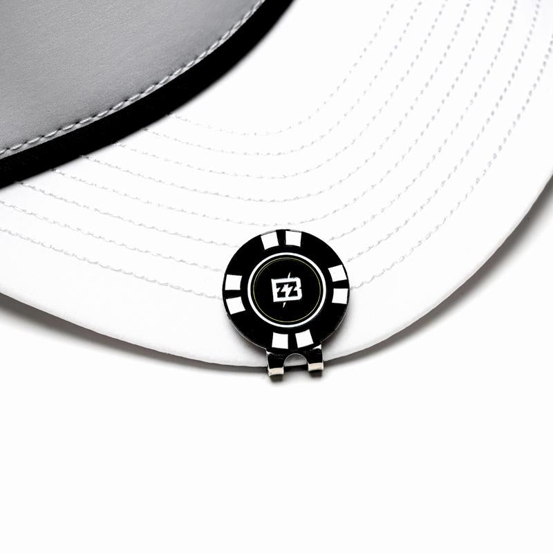 Brimz Supply Golf Ball Marker Set - 5 High-Quality Magnetic Golf Ball Markers with Hat Clip for Convenient Access on the Course