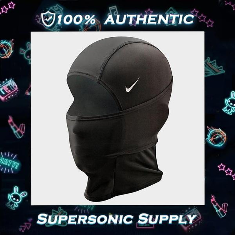 [Nike] Men'S Pro Hyperwarm Hood Therma-Fit Cold Weather Running/Cycling Helmet-Compatible