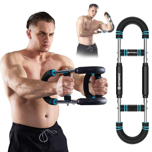 Arm Trainer、Chest Workout Strengthen Chest and Arm Muscles Men'S Fitness Trainer Detachable Portable Spring Resistance Home Fitness Equipment